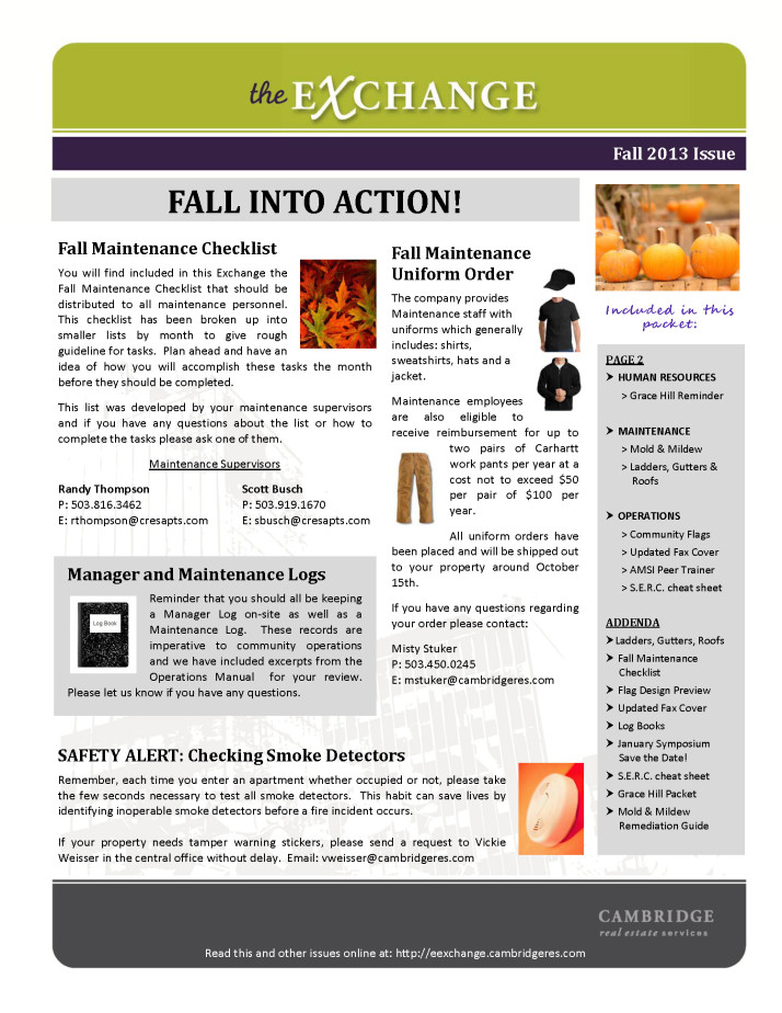 Fall Into Action